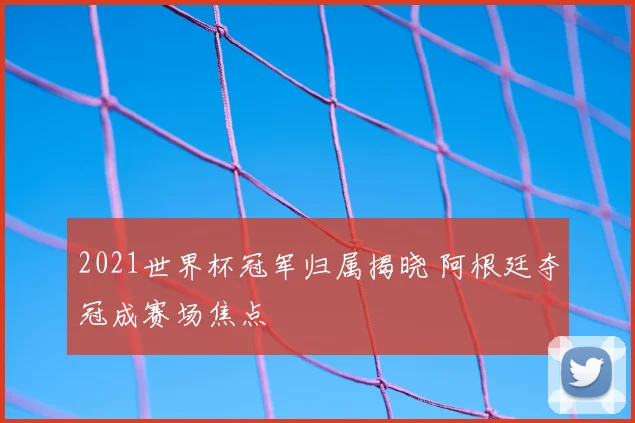 2021世界杯冠军归属揭晓 阿根廷夺冠成赛场焦点